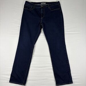 Levi's‎ 724 High Rise Straight Jeans Women 34 Blue Denim Classic Casual